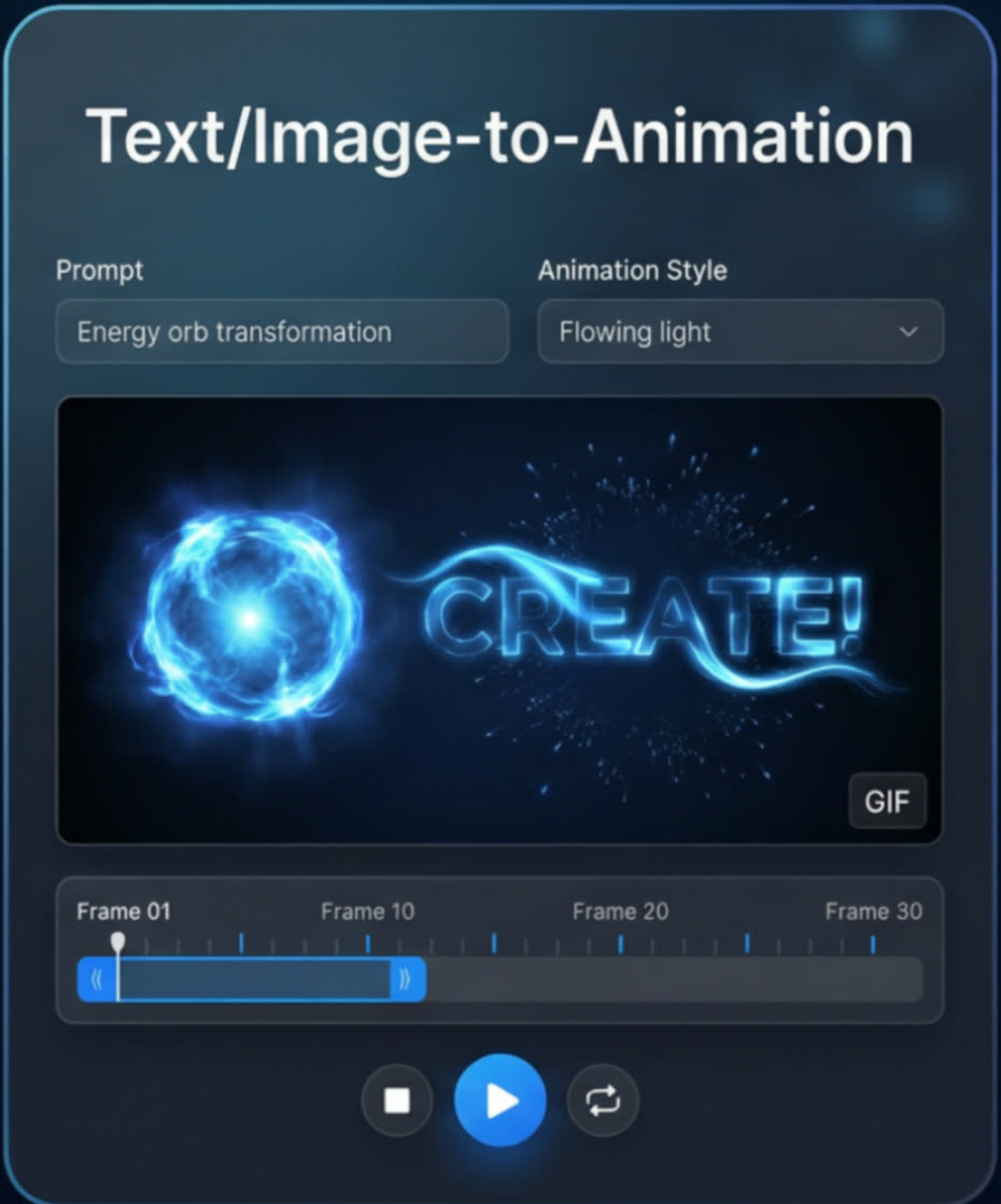 Text/Image-to-Animation